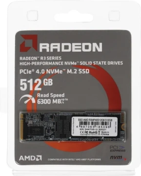 Твердотельный накопитель 512 Gb AMD Radeon R3 Series (R3MP40512G8)