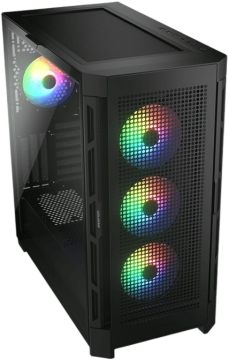 Компьютерный корпус Cougar AIRFACE PRO RGB Black