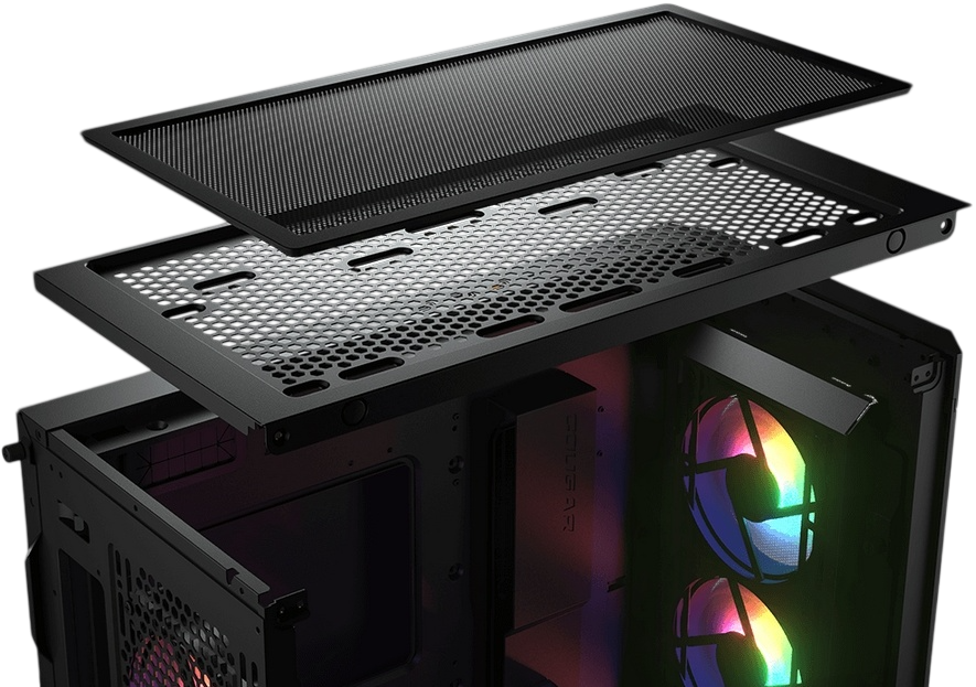 Компьютерный корпус Cougar AIRFACE PRO RGB Black