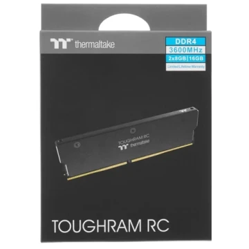 Оперативная память 16 Gb 3600 MHz Thermaltake TOUGHRAM RC Black (RA24D408GX2-3600C18A)