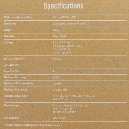 Компьютерный корпус ASUS PRIME CASE AP201 TG White (90DC00G3-B39010)