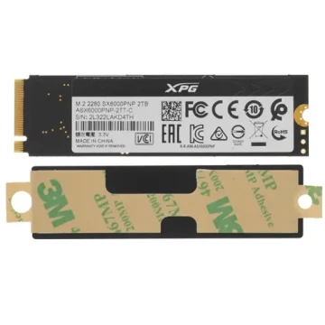 Твердотельный накопитель ADATA 2000 Gb SX6000 PRO ASX6000PNP-2TT-C XPG