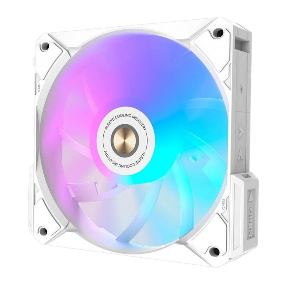 Вентилятор для корпуса ALSEYE Cooling Fan i12W-K3 White PWM