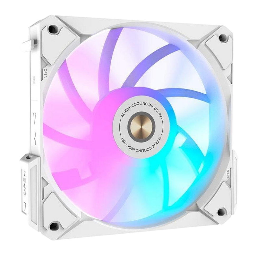 Вентилятор для корпуса ALSEYE Cooling Fan i12W-K3 White PWM