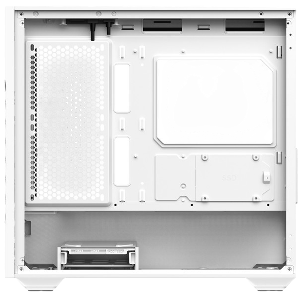 Компьютерный корпус 1STPLAYER DK D7 LED White (D7-WH-3F1-W)