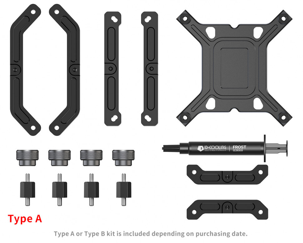 Система жидкостного охлаждения для процессора ID-COOLING SL360 XE Black