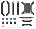 Система жидкостного охлаждения для процессора ID-COOLING SL360 XE Black