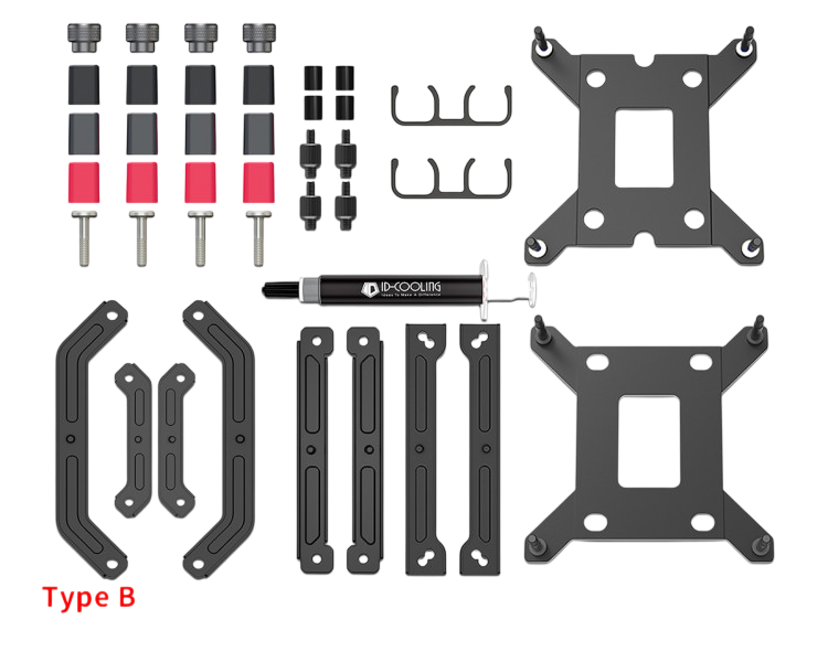 Система жидкостного охлаждения для процессора ID-COOLING SL360 XE Black