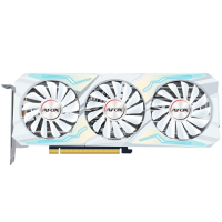Видеокарта AFox (AF3070-8192D6H7-V3) GeForce RTX 3070 8GB GAMING White
