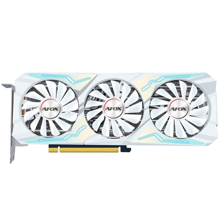 Видеокарта AFox (AF3070-8192D6H7-V3) GeForce RTX 3070 8GB GAMING White