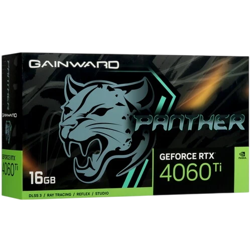 Видеокарта GAINWARD (NE6406T019T1-1061Z) GeForce RTX 4060 Ti 16GB PANTHER