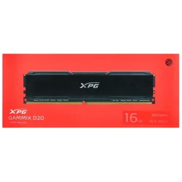 Оперативная память 16 Gb 3600 MHz ADATA XPG GAMMIX D20 (AX4U360016G18I-CBK20)