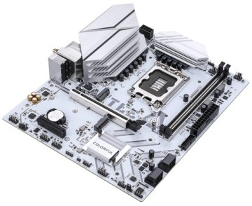 Материнская плата Colorful BATTLE-AX B760M-G WHITE WIFI D5 V20