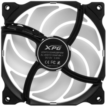 Вентилятор для корпуса ADATA XPG VENTOR120ARGBPWM-BKCWW