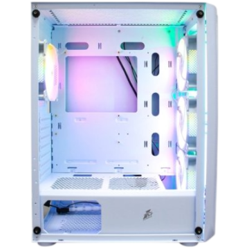 Компьютерный корпус 1STPLAYER FIREBASE X4 White (X4-WH-4F1-W)