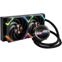 Система жидкостного охлаждения для процессора Valkyrie Dragonfang 240 ARGB Black (HW GL240)