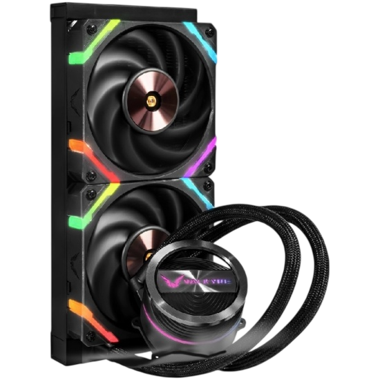 Система жидкостного охлаждения для процессора Valkyrie Dragonfang 240 ARGB Black (HW GL240)