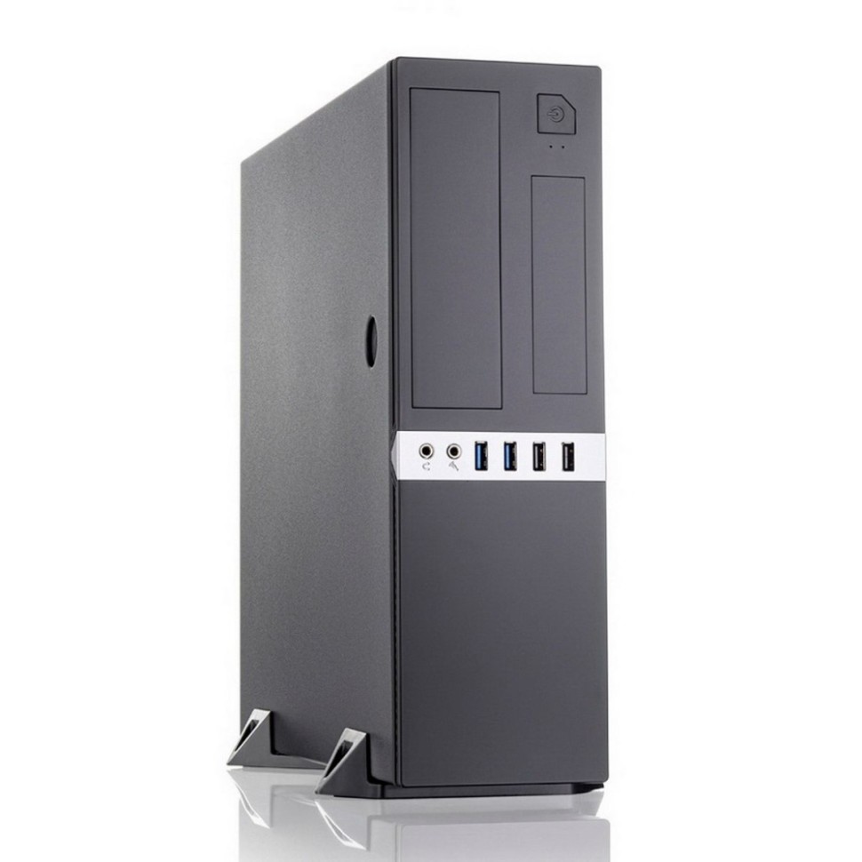 Компьютерный корпус Foxline Black TFX (FL-203-GT-300) 300W