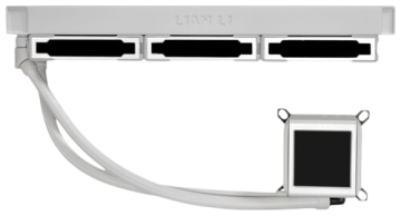 Система жидкостного охлаждения для процессора Lian Li GA II LCD SL-INF 360 ARGB White (GA2ALCD36INW) (G89.GA2ALCD36INW.R0)