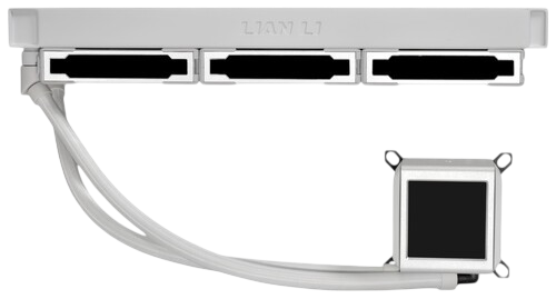 Система жидкостного охлаждения для процессора Lian Li GA II LCD SL-INF 360 ARGB White (GA2ALCD36INW) (G89.GA2ALCD36INW.R0)