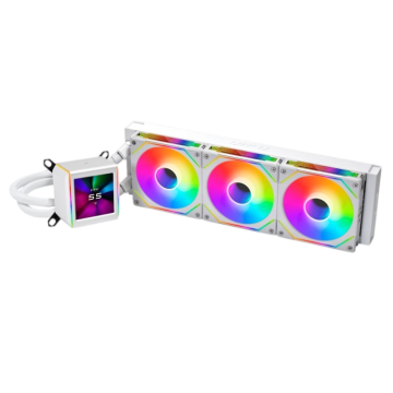 Система жидкостного охлаждения для процессора Lian Li GA II LCD SL-INF 360 ARGB White (GA2ALCD36INW) (G89.GA2ALCD36INW.R0)