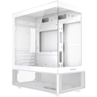 Компьютерный корпус Powercase Vision Micro M2 TG White (CVMWM2-L0)