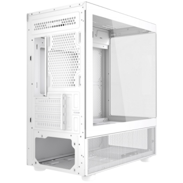 Компьютерный корпус Powercase Vision Micro M2 TG White (CVMWM2-L0)
