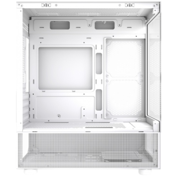 Компьютерный корпус Powercase Vision Micro M2 TG White (CVMWM2-L0)