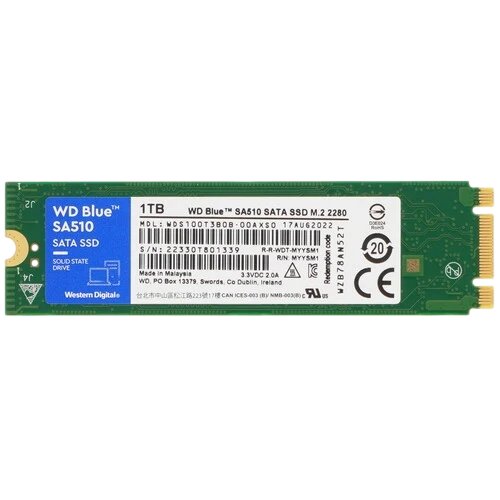 Твердотельный накопитель Western Digital 1000 Gb Blue (WDS100T3B0B)