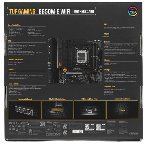 Материнская плата ASUS TUF GAMING B650M-E (90MB1FU0-M0EAY0)
