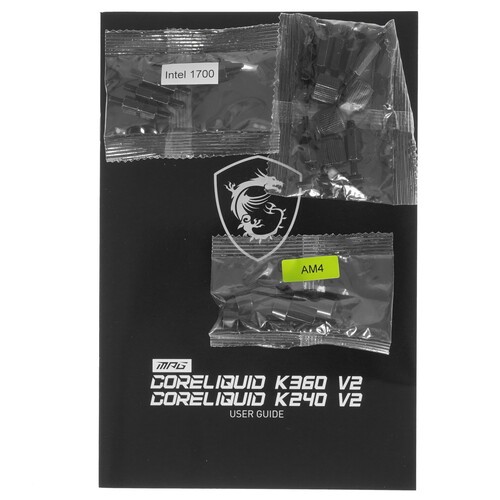 Система жидкостного охлаждения для процессора MSI MPG CORELIQUID K240 V2 ARGB Socket 1700 9S6-6A0311-038