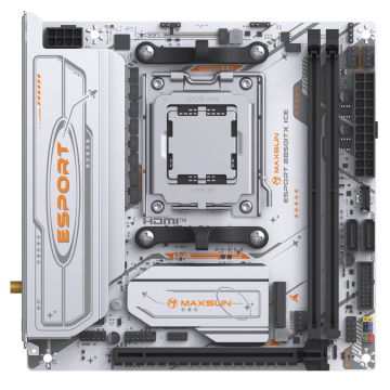 Материнская плата MaxSun MS-eSport B850ITX WIFI ICE (6940709661765)