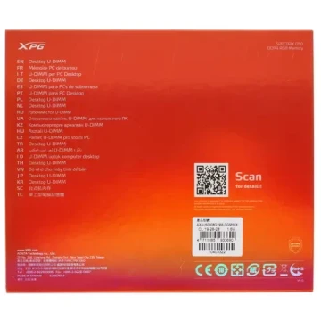 Оперативная память 16 Gb 5000 MHz ADATA SPECTRIX D50 XTREME GUNMETALL Grey RGB (AX4U50008G19M-DGM50X)