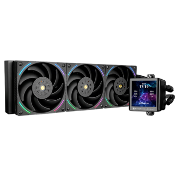 Система жидкостного охлаждения для процессора Thermalright Frozen Vision 360 ARGB Black V2 (TRFV360ABV2)