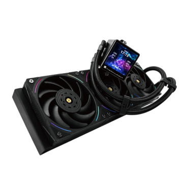 Система жидкостного охлаждения для процессора Thermalright Frozen Vision 360 ARGB Black V2 (TRFV360ABV2)