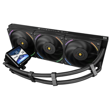 Система жидкостного охлаждения для процессора Thermalright Frozen Vision 360 ARGB Black V2 (TRFV360ABV2)