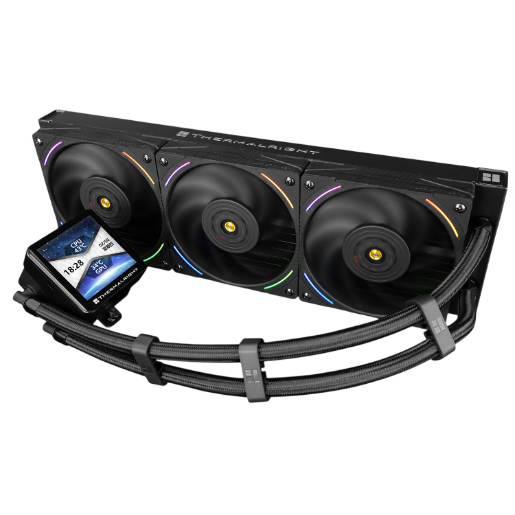 Система жидкостного охлаждения для процессора Thermalright Frozen Vision 360 ARGB Black V2 (TRFV360ABV2)