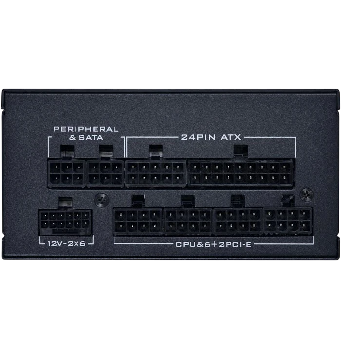 Блок питания Lian Li 750W SP750 V2 Black (G9P.SP0750G.B000.RU) 16 Pin (PCIe 5.1 Connector Cable Details)