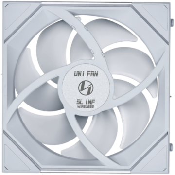 Вентилятор для корпуса Lian Li UNI FAN SL-INF 140 Wireless Reverse Blade ARGB White (14RSLIN1W1W) (G99.14RSLIN1W1W.R0)