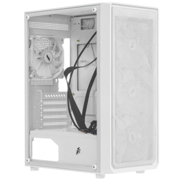 Компьютерный корпус 1STPLAYER FD3 FRGB White (FD3-WH-4F1-W)