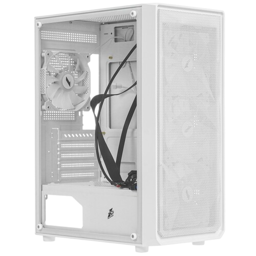 Компьютерный корпус 1STPLAYER FD3 FRGB White (FD3-WH-4F1-W)