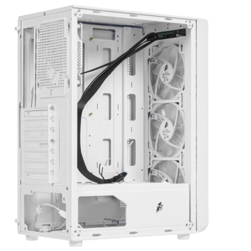 Компьютерный корпус 1STPLAYER FD3 FRGB White (FD3-WH-4F1-W)