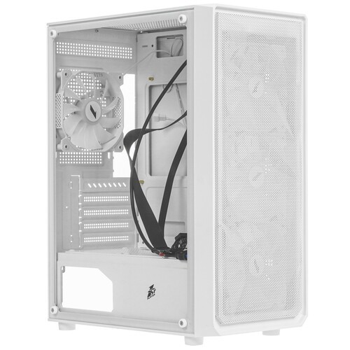 Компьютерный корпус 1STPLAYER FD3 White (FD3-WH-4F1-W)