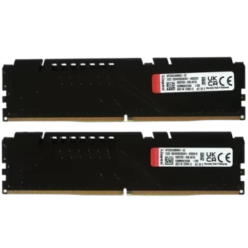 Оперативная память 32 Gb 5200 MHz Kingston HYPERX FURY BEAST (KF552C40BBK2-32)