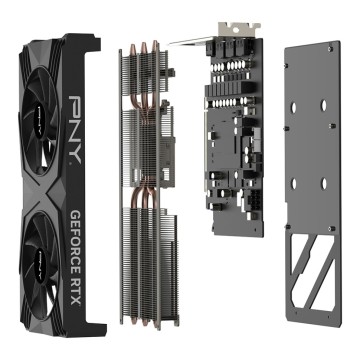 Видеокарта PNY (VCG4060T8DFXPB1) GeForce RTX 4060 Ti 8GB VERTO 2FAN DLSS 3