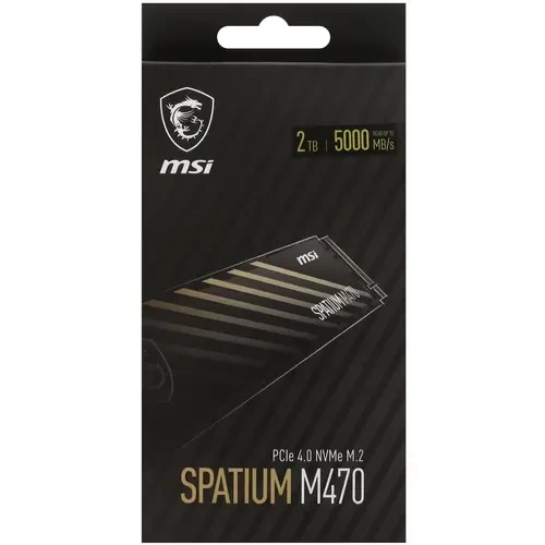 Твердотельный накопитель MSI 2000 Gb SPATIUM M470 S78-440Q470-P83