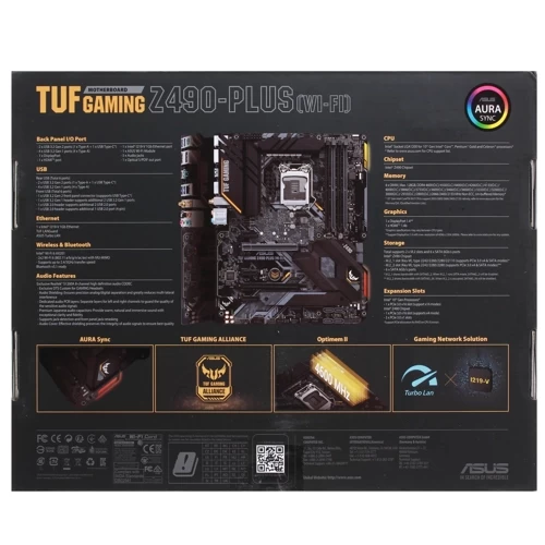 Материнская плата ASUS TUF GAMING Z490-PLUS (WI-FI)