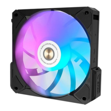 Вентилятор для корпуса ALSEYE Cooling Fan i12B-K3 Black PWM