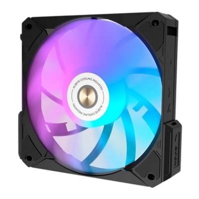 Вентилятор для корпуса ALSEYE Cooling Fan i12B-K3 Black PWM