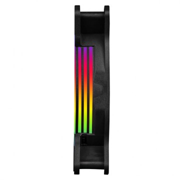 Вентиляторы для корпуса 1STPLAYER FIREBASE G3 (3шт.) 120mm, RGB, 5-pin, 1200rpm, 45.7cfm, 12V, 20dBA